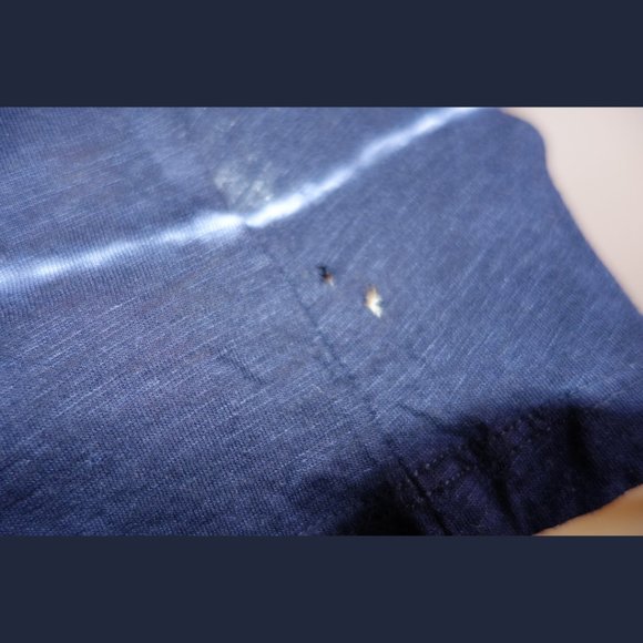 Velvet Blue Tie Dye Dress - size M - Picture 13 of 13